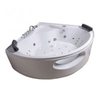 Factory price Luxury modern Sector Acrylic massage bathtub 1600x1600x630mm bathroom plastic whirlpool corner bathtubs wholesale