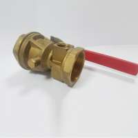 1", 11/4", 2" Forged  Brass Test & Drain Valve Forging Valve with Iron Handwheel