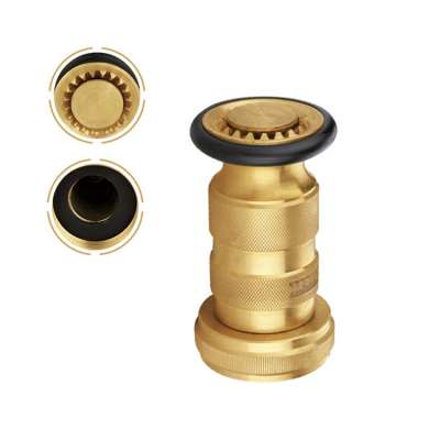 1.5" Brass Fire Hose Nozzle Portable Spray Nozzle Fire water gun forest fire hose connector nozzle